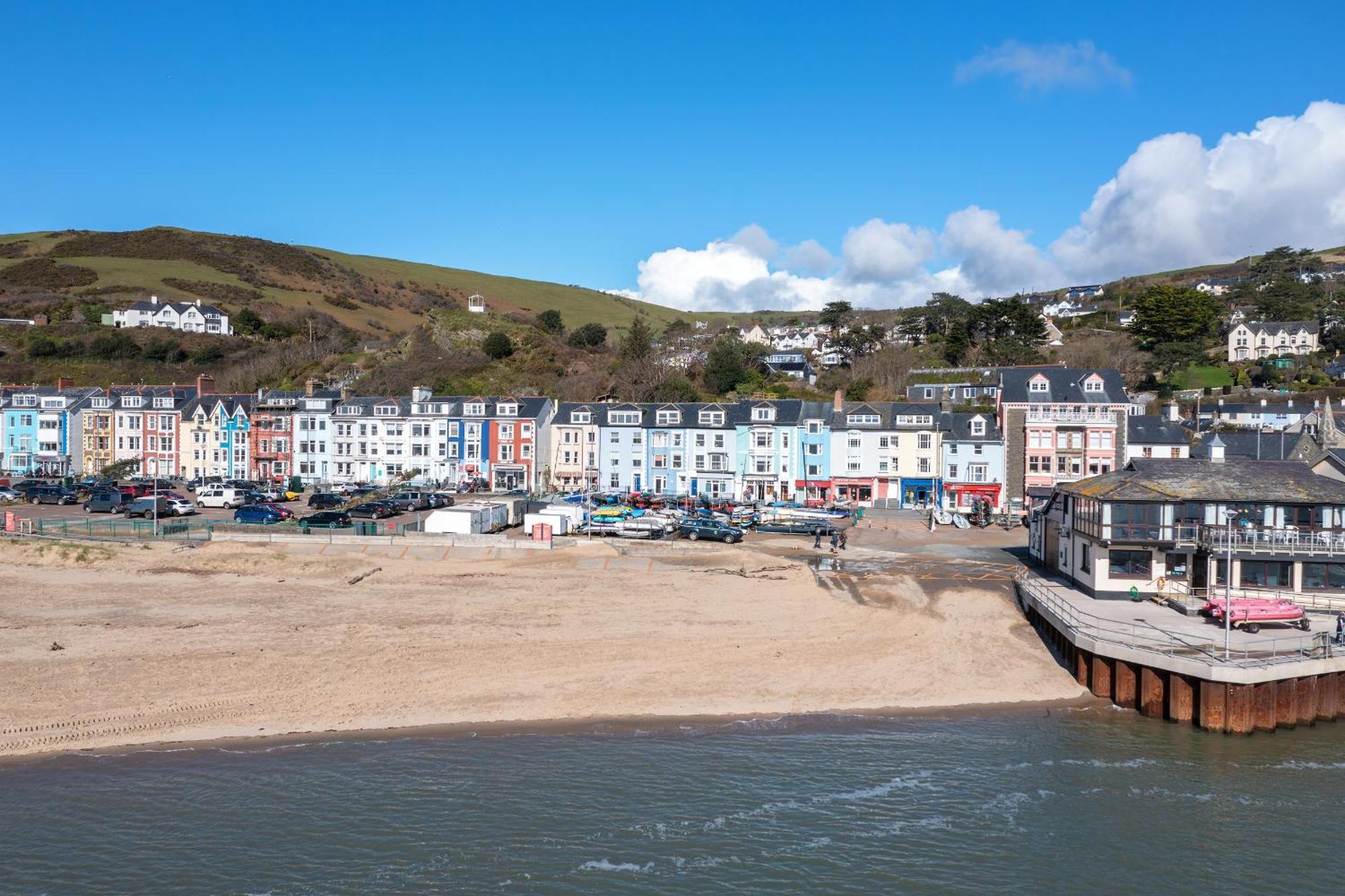 Popular Sea View Apartment Aberdyfi Buitenkant foto